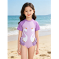swan pring girl one-piece swimwear