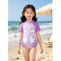 swan pring girl one-piece swimwear