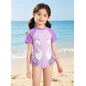 swan pring girl one-piece swimwear